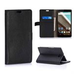 Pung Etui m Stand til Nexus 6 (sort)